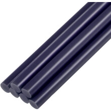 6pcs Mini Hot Glue Sticks for Glue Gun 0.27 x 4 inch Small Glue Sticks, 7 x 100mm Dark Blue