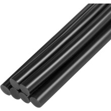 6pcs Mini Hot Glue Sticks for Glue Gun 0.27 x 4 inch Small Glue Sticks, 7 x 100mm Black