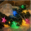 Solar LED Star String Lights, Multicolour, 20 LEDs, 8 Modes, Outdoor Christmas Decoration 4