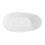 Dellonda Baridi Double-Ended Slim Rim Bath with Overflow System 150cm, Gloss White - DH416 6