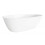 Dellonda Baridi Double-Ended Slim Rim Bath with Overflow System 150cm, Gloss White - DH416 11