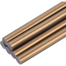 6pcs Mini Hot Glue Sticks for Glue Gun 0.27 x 4 inch Small Glue Sticks, 7 x 100mm Bronze Gold