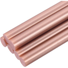 6pcs Mini Hot Glue Sticks for Glue Gun 0.43 inch x 4 inch Large Glue Sticks, 11 x 100mm Rose Gold