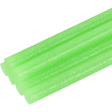 6pcs Full Size Hot Glue Sticks for Glue Gun 0.27 x 8 inch Small Glue Sticks, 7 x 200mm Glitter Fruit Green