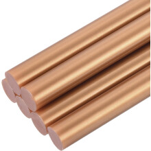6pcs Mini Hot Glue Sticks for Glue Gun 0.43 x 4 inch Large Glue Sticks, 11 x 100mm Metallic Gold