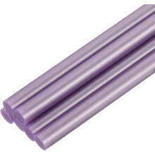 6pcs Mini Hot Glue Sticks for Glue Gun 0.27 x 4 inch Small Glue Sticks, 7 x 100mm Metallic Purple