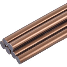 6pcs Mini Hot Glue Sticks for Glue Gun 0.27 x 4 inch Small Glue Sticks, 7 x 100mm Bronze Red Gold