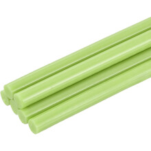 6pcs Mini Hot Glue Sticks for Glue Gun 0.27 x 4 inch Small Glue Sticks, 7 x 100mm Fruit Green