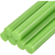 6pcs Mini Hot Glue Sticks for Glue Gun 0.43 x 4 inch Large Glue Sticks, 11 x 100mm Turquoise Green