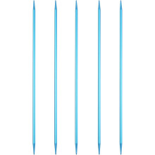 5Pcs Knitting Needles 3.5mm (US Size 4) Aluminum Alloy Double Pointed Knitting Needle 7.87 Inches Length Metal Weaving Tool for Handmade Projects DIY