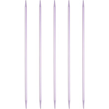 5Pcs Knitting Needles 3.75mm (US Size 5) Aluminum Alloy Double Pointed Knitting Needle 7.87 Inches Length Metal Weaving Tool for Handmade Projects DIY