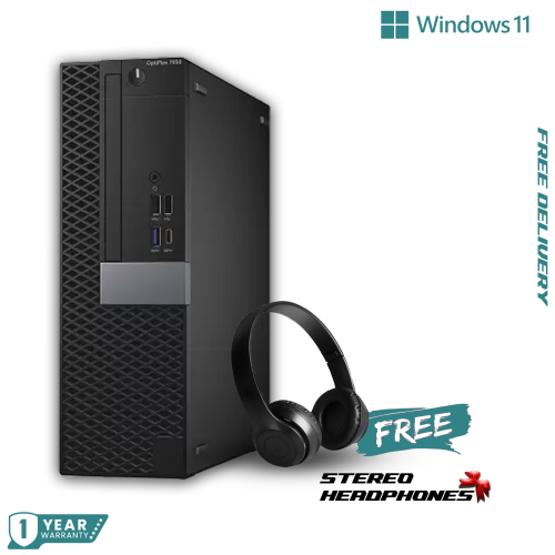 Refurbished Dell Dell Desktop Computer Core i5 - 16GB Ram 480GB SSD Windows 11 + Office 1