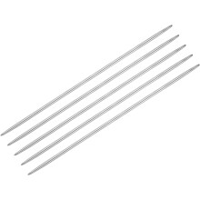 5Pcs Knitting Needle 2.75mm Diameter 5.9 Inches Length Stainless Steel Double Pointed Sweater Stitching Needles for Handmade Projects DIY Knitting