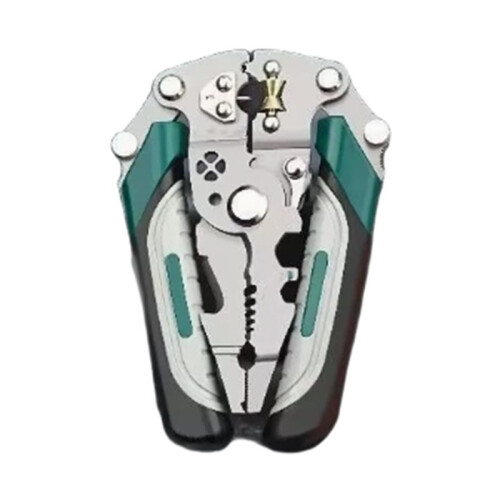 Multi-Functional Folding Pliers, Electrician'S Special, Suitable for Wire Stripping, Wire Splitting, Winding Industrial 2