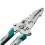 Multi-Functional Folding Pliers, Electrician'S Special, Suitable for Wire Stripping, Wire Splitting, Winding Industrial 5