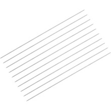 10Pcs Knitting Needle 1.2mm Diameter 5.9 Inches Length Stainless Steel Double Pointed Sweater Stitching Needles for Handmade Projects DIY Knitting