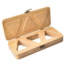 Bamboo Onigiri Mold with Lid, Handcrafted Rice Press for DIY Sushi Bento, Picnic & Family Lunches Kids Sushi Shaper