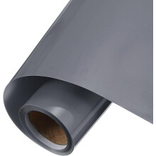 Gray Permanent Vinyl, 10 Inch x 5ft Adhesive Vinyl Roll for Decal Cutting, Signs, Scrapbooking, DIY Craft, Home Decorations