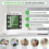 Digital Dual Kitchen Timer, 3 Channels Count /Down Timer, Triple Cooking Timer, Large Display, Loud Volume Alarm 1