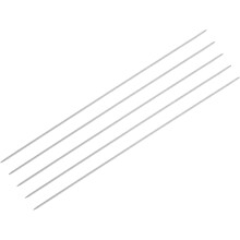 5Pcs Knitting Needle 1.2mm Diameter 5.9 Inches Length Stainless Steel Double Pointed Sweater Stitching Needles for Handmade Projects DIY Knitting