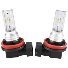 H16 LED Fog Lamp Bulb, High Power CSP-Y11, Cool White 6500K (Pack of 2)