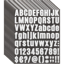 760Pcs 10Sheets Glitter Letter Stickers, Self-Adhesive Alphabet Sticker Letter Number Decal Kit Symbols Alphabet Decals for Crafts Scrapbooking Classr