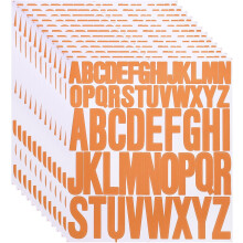 12 Sheet Vinyl Letter Stickers, 1 Inch, 2 Inch 624Pcs Self Adhesive Alphabet Stickers Waterproof Decals for Wall Poster Window DIY Crafts Art Making,