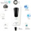 1000ml Automatic Soap Dispenser Sanitiser Hands Free IR Sensor Touchless White 3