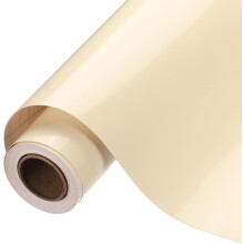 Beige Permanent Vinyl, 12 Inch x 14ft Adhesive Vinyl Roll for Decal Cutting, Signs, Scrapbooking, DIY Craft, Home Decoration