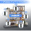2-Way Intercom for Home, Wireless Intercom System for House with Volume and Ringtones Adjustment Rechargeable 3 Pack B 5