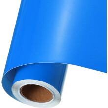 Light Blue Permanent Vinyl, 12 Inch x 14ft Vinyl Roll for Decal Cutting, Signs, Scrapbooking, DIY Craft, Home Decoration