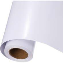 White Permanent Vinyl, 10 Inch x 14ft Vinyl Roll for Decal Cutting, Signs, Scrapbooking, DIY Craft, Home Decoration