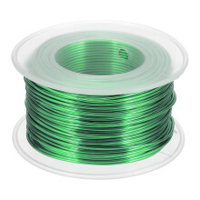 18 Gauge / 1mm Anodized Aluminum Wire for Jewelry Craft Making, 102 Feet Bendable Flexible Wire for DIY Home Decor Gardening Sculpture, Green