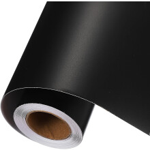 Matte Black Permanent Vinyl, 12 Inch x 14ft Vinyl Roll for Decal Cutting, Signs, Scrapbooking, DIY Craft, Home Decoration