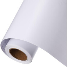 Matte White Permanent Vinyl, 12 Inch x 14ft Vinyl Roll for Decal Cutting, Signs, Scrapbooking, DIY Craft, Home Decoration