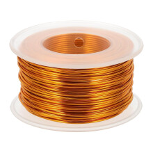 18 Gauge / 1mm Anodized Aluminum Wire for Jewelry Craft Making, 102 Feet Bendable Flexible Wire for DIY Home Decor Gardening Sculpture, Gold