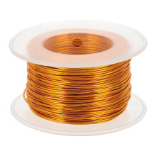 20 Gauge / 0.8mm Anodized Aluminum Wire for Jewelry Craft Making, 102 Feet Bendable Flexible Wire for DIY Home Decor Gardening Sculpture, Gold