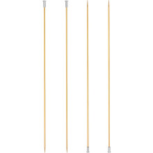 4Pcs Aluminum Knitting Needles 3mm (US Size 2.5) Single Pointed Knitting Needle 13.8 Inches Length Metal Weaving Tool for Handmade Projects DIY, Champ