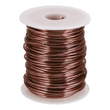 12 Gauge / 2mm Anodized Aluminum Wire for Jewelry Craft Making, 102 Feet Bendable Flexible Wire for DIY Home Decor Gardening Sculpture, Bronze