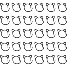 30pcs Stitch Markers, Spiral Stitch Markers Crochet Needle Clip Counter Knit Ring Crochet Locking Sewing Accessories for DIY Handcraft Knitting and Cr