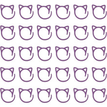 30pcs Stitch Markers, Spiral Stitch Markers Crochet Needle Clip Counter Knit Ring Crochet Locking Sewing Accessories for DIY Handcraft Knitting and Cr