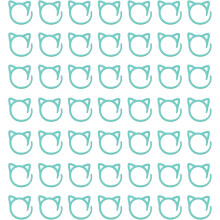 50pcs Stitch Markers, Spiral Stitch Markers Crochet Needle Clip Counter Knit Ring Crochet Locking Sewing Accessories for DIY Handcraft Knitting and Cr
