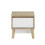 Larvik bedside table with 1 drawer - Made in France 1
