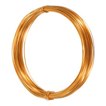 1mm Aluminum Craft Flat Wire,66Ft 0.5mm Thickness Bendable Metal Floral Jewelry Beading Armature Wire for Sculpting Armature DIY Jewelry Making, Gold