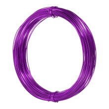 1mm Aluminum Craft Flat Wire,98Ft 0.5mm Thickness Bendable Metal Floral Jewelry Beading Armature Wire for Sculpting Armature DIY Jewelry Making, Purpl