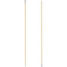 2Pcs Aluminum Knitting Needles 3mm (US Size 2.5) Single Pointed Knitting Needle 13.8 Inches Length Metal Weaving Tool for Handmade Projects DIY, Champ