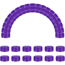 50pcs Plastic Bottle Caps, 1.2 inch Bottle Screw Lid Top Water Bottles Top Cap for DIY Development Imagination Intelligence Craft Scrapbook Creative G