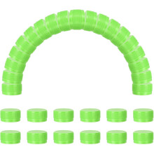 50pcs Plastic Bottle Caps, 1.2 inch Bottle Screw Lid Top Water Bottles Top Cap for DIY Development Imagination Intelligence Craft Scrapbook Creative G