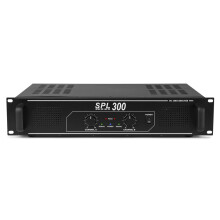 Skytec SPL300 300W Power Amplifier for DJ PA Stereo Rack Mount Audio