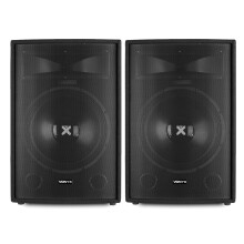 Vonyx 15" Passive DJ Speakers Pair 1600W - Perfect for Parties & Events